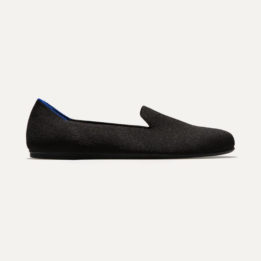 Rothy's "The Loafer" in Black Solid Size 8.5